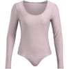 Vanish Scoop Neck Long Sleeve Bodysuit
