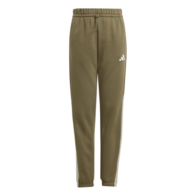 Color Block Patterned Slim Joggers