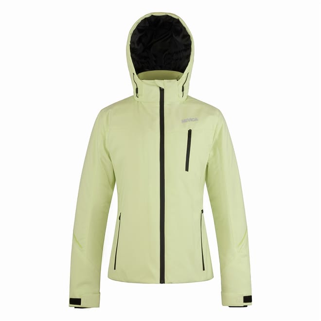 Vail Solid Patterned Hooded Ski Jacket