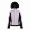 Womens Meribel Hooded Solid Patterned Ski Jacket