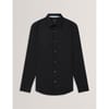 Collared Neck Long Sleeve Point Collar Shirt