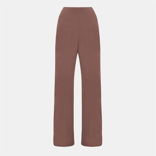 Crepe Wide Leg Trousers