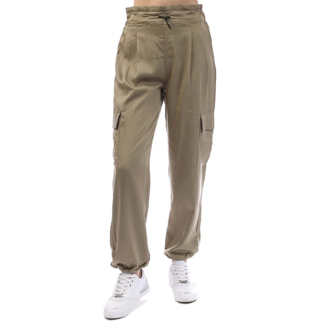 Soft Cargo Pants with a Bungee Waist