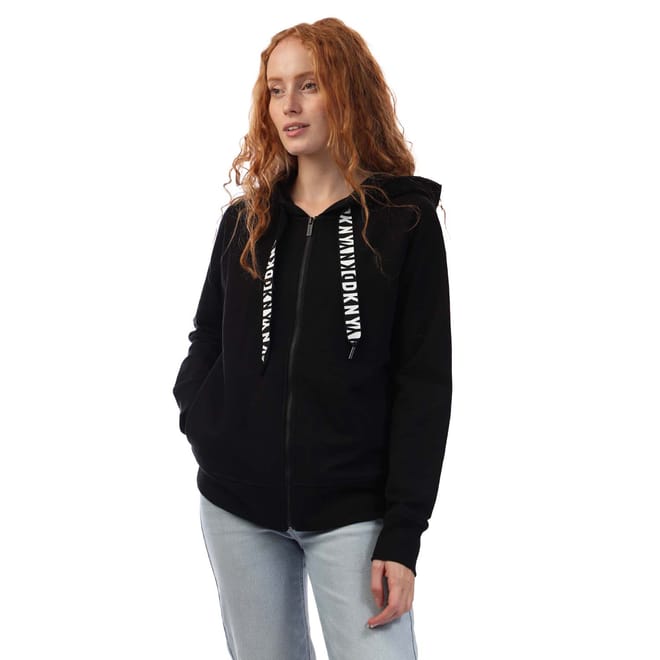 Two Tone Logo Drawcord Hoodie