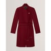 Rose Belted Midi Coat
