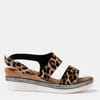 Ella Ladies Back Strap Wedge Sandals
