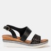 Ella Ladies Back Strap Wedge Sandals