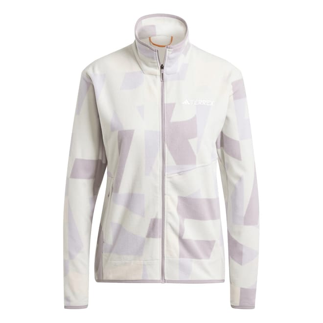 Womens W Mt Aop FulL-Zip Fl Fleece