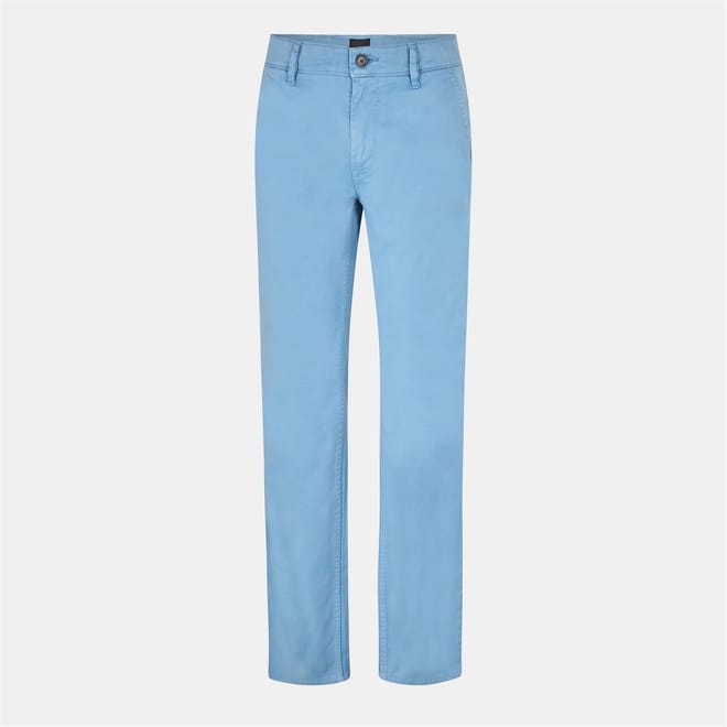 Slim Fit Solid Patterned Chinos