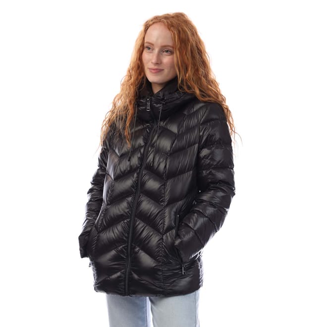 Zip Front Down Filled Jacket