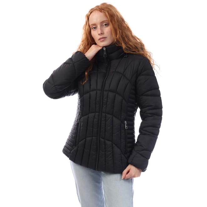 Zip Front Packable Jacket