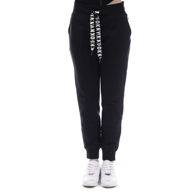 Two Tone Drawcord Cuffed Jog Pants