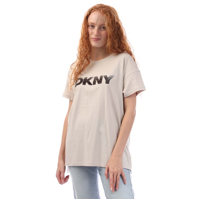 Sequin Logo T-Shirt