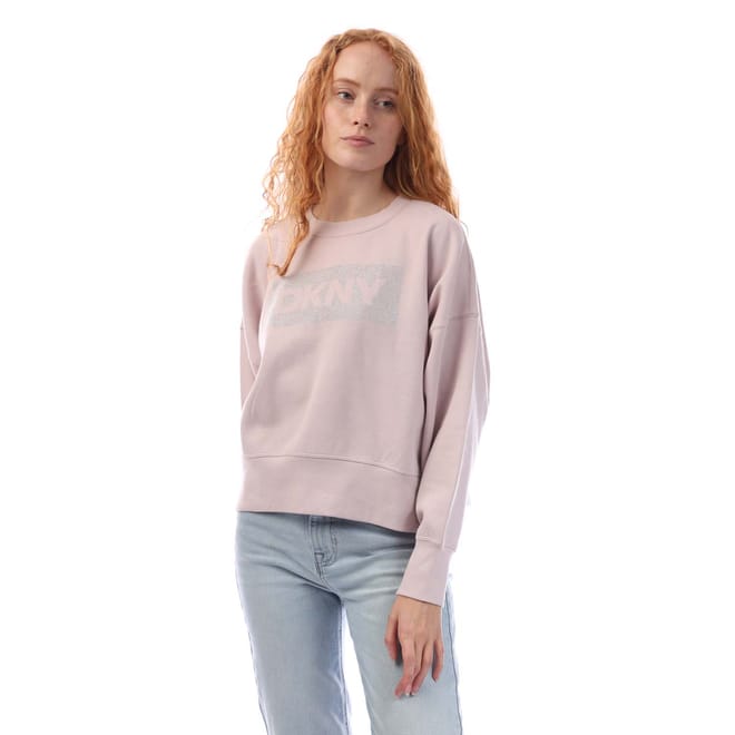 Rhinestone Crosswalk Crew Sweatshirt