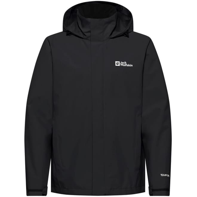 Trailtime Solid Patterned Rain Jacket