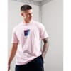 Crew Neck Ribbed Collar Short Sleeve Jersey T-Shirt
