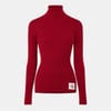 Turtle Neck Long Sleeve Slim Fit Sweater