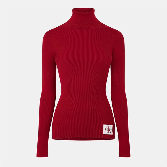 Turtle Neck Long Sleeve Slim Fit Sweater