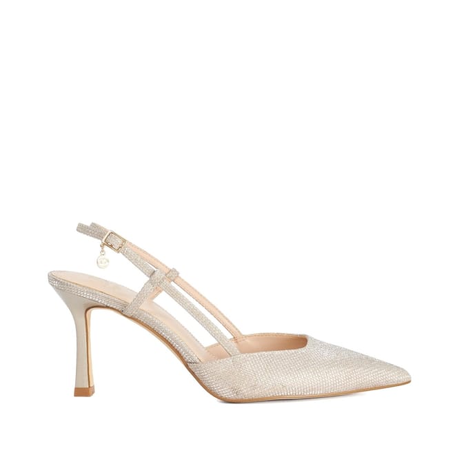Composure Metallic Stiletto Slingbacks