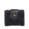 Kearton Textured Coin Purse with Gold Tone Hardware
