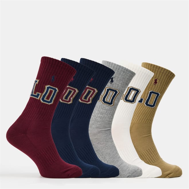 Varsity Crew Long Socks 3 Pack
