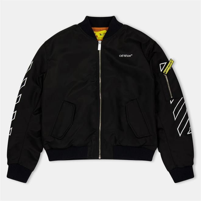 Solid Patterned Ribbed Cuff Bomber Jacket