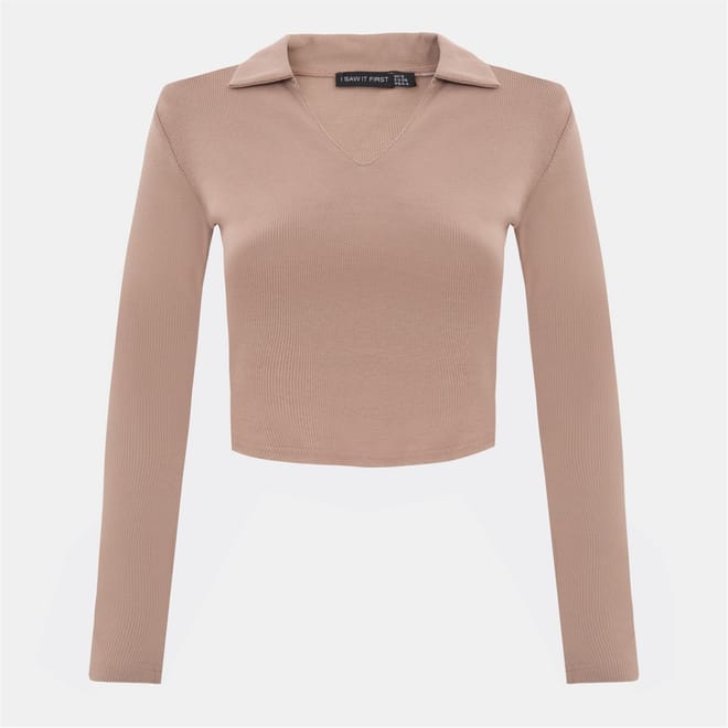 Sleeve Collared Top