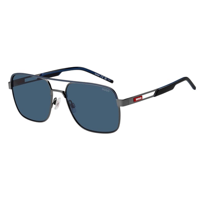 SN62 Square Double Bridge Full Rim Sunglasses