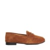 Solid Patterned Greek Penny Loafers