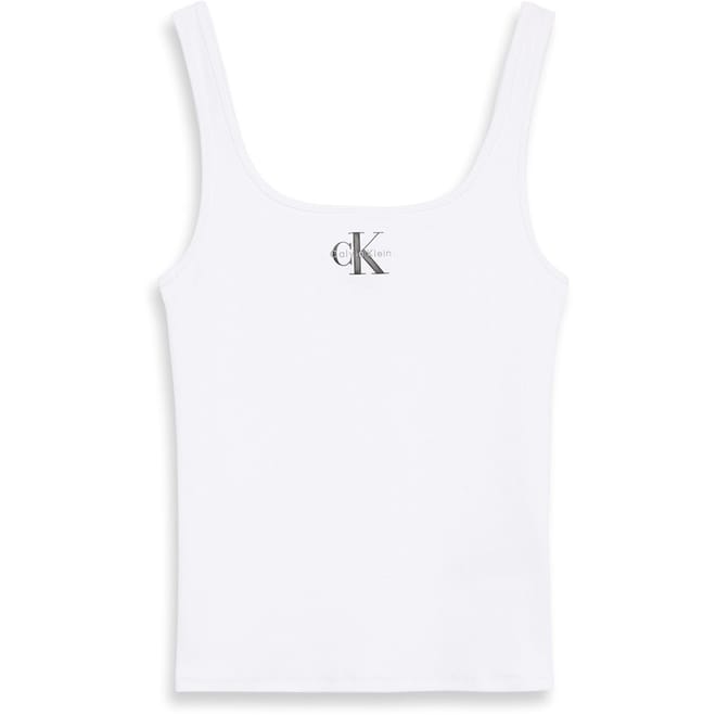 Scoop Neck Sleeveless Box Tank