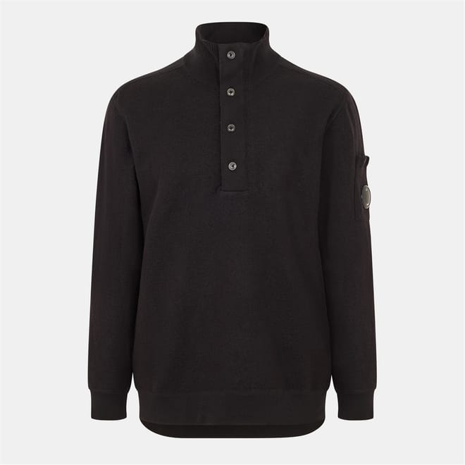 Funnel Neck High Collar Long Sleeve Sweater