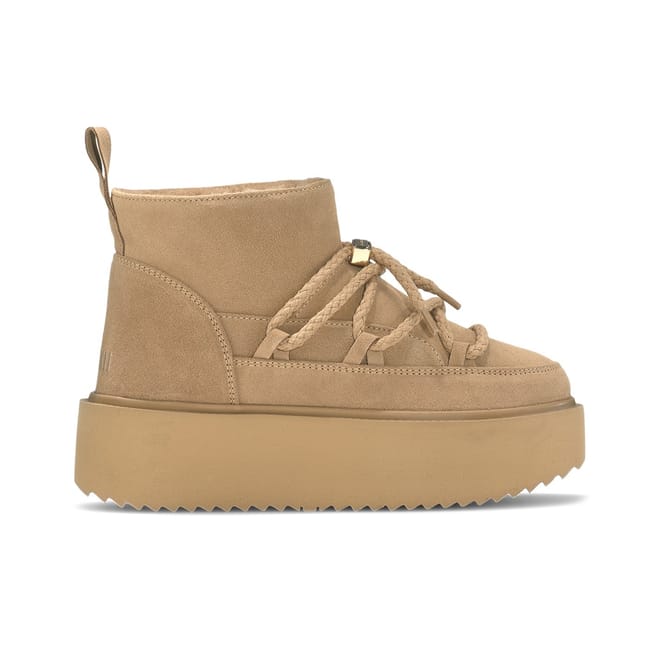 Snug Platform Lace-Up Boots