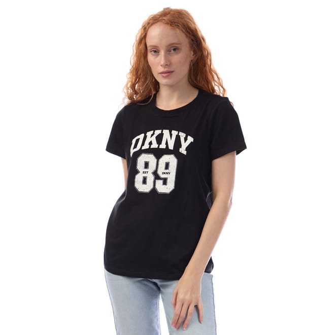 Arched 89  Logo Crew Neck T-Shirt