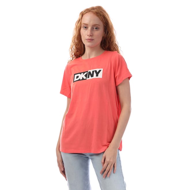 Two Tone Logo Crew Neck T-Shirt