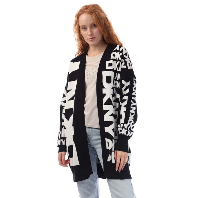 L/S Open Front Exploded Cardigan