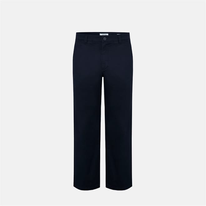 Relaxed Solid Patterned Chinos