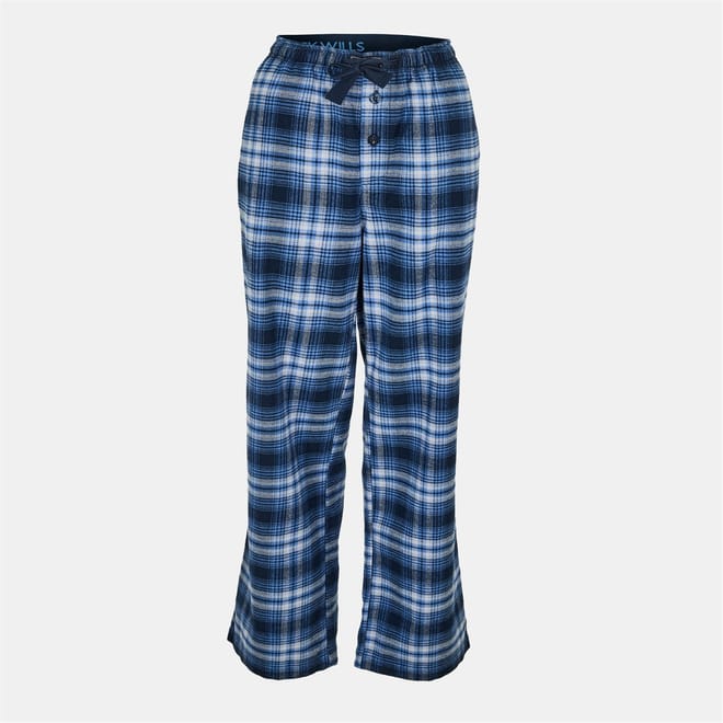 Flannel Check Trousers