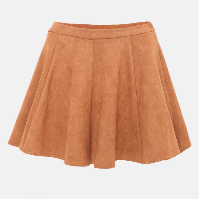 Suede Skater Skirt