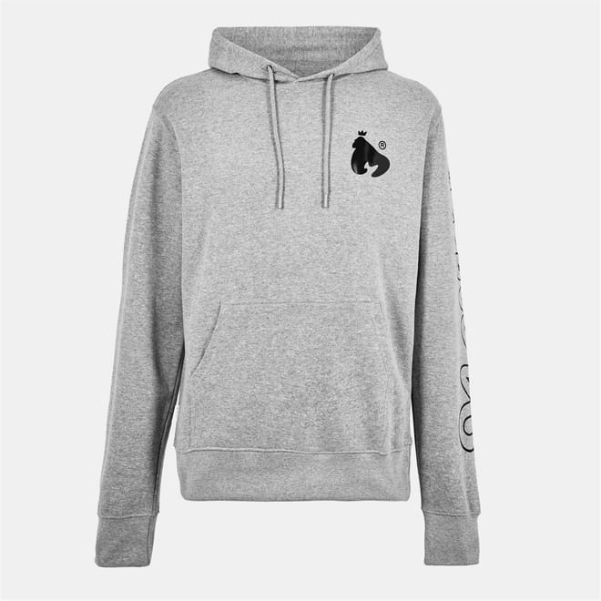 Hooded Neck Long Sleeve Sweatshirt with Kangaroo Pocket
