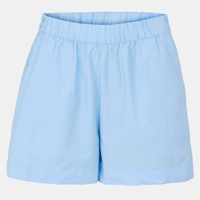Heavyweight Woven Bermuda Shorts with Elasticated Waistband