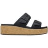Brooklyn Cork High Heel Open Toe Slides