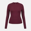 Slim Fit Crew Neck Long Sleeve Jersey T-Shirt