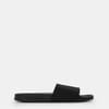 Barreca Logo Print Open Toe Slides