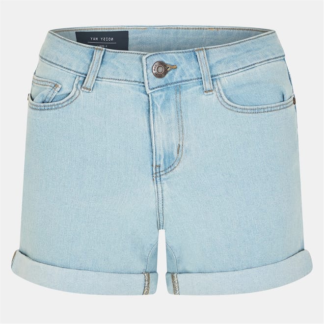 Slim Fit Denim Bermuda Shorts