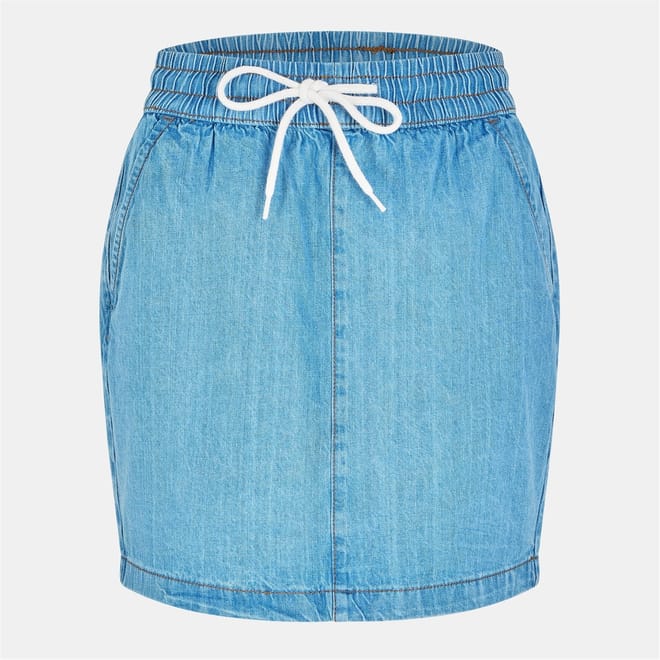 Elastic Mini Mom Skirt