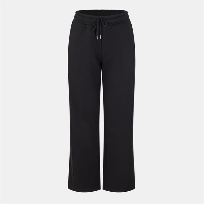 Solid Wide Leg Sweatpants