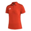Three Bar Logo Collared Neck Short Sleeve Polo Shirt