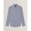 Geo Long Sleeve Collared Shirt