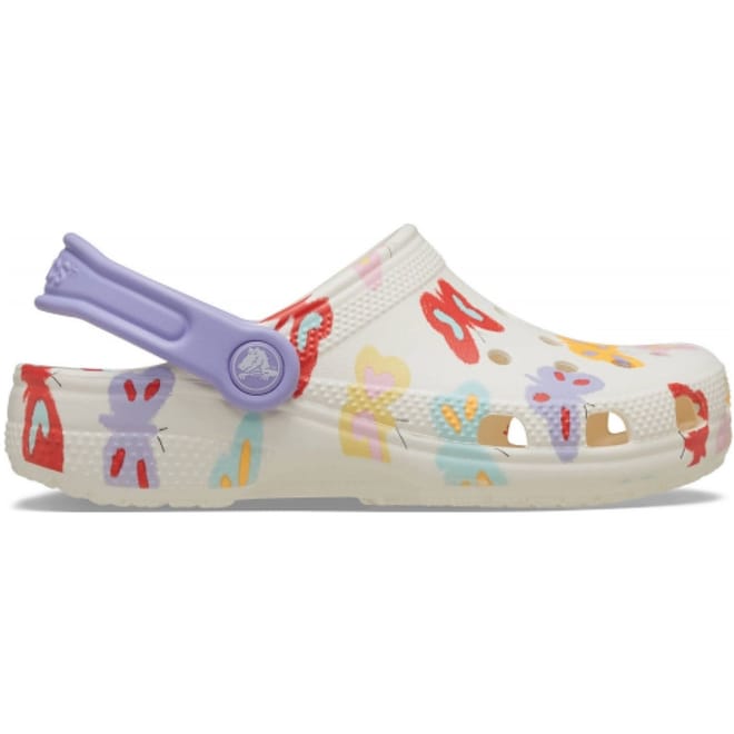 Classic Butterfly Cartoon Print Shuv Clogs