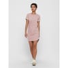 Crew Neck Short Sleeve Mini T-Shirt Dress